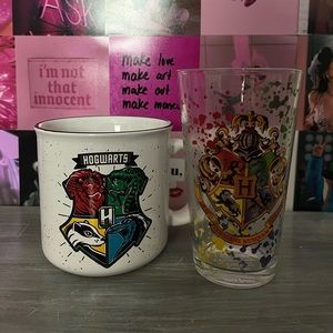 HARRY POTTER MUG & GLASS CUP